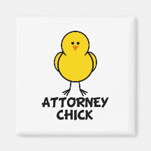 Attorney Chick Magnet