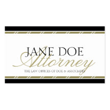 Attorney Lawyer Legal Counsellor Law Firm Gold Business Card Template