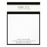 Attorney Letterhead Gold Script MatchBusinessCard