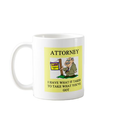 attorneys and lawyers joke coffee mug by jimhartley
