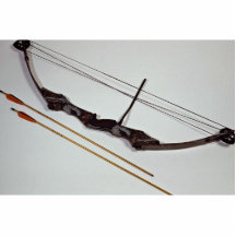Attractive bow and arrow used in competition photo cut outs