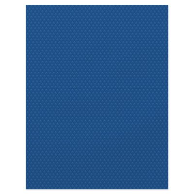 Attractive light blue flowers with two leafs on ro custom flyer by royalmilan