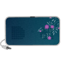 Attractive Pink flowers iPhone Speaker