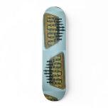 Attractive wooden chess board skateboards