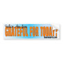 Atttitude of Gratitude Sticker Bumper Stickers