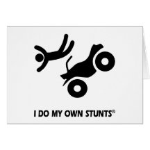 ATV My Own Stunts Cards