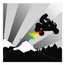 atv : powder trail personalised announcement