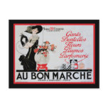 Au Bon Marche Post Card