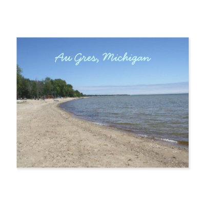 Au Gres, Michigan Post Card by sandysands