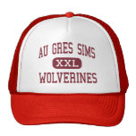 Au Gres Sims - Wolverines - High - Au Gres Mesh Hat