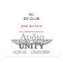 AU Triangular Stickers