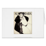 AUBREY BEARDSLEY - ALI BABA PRINT CARD