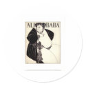 AUBREY BEARDSLEY - ALI BABA PRINT stickers