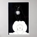 Aubrey Beardsley - Black Cat Poster posters