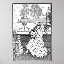 Aubrey Beardsley Rape of the Lock Illustration Posters