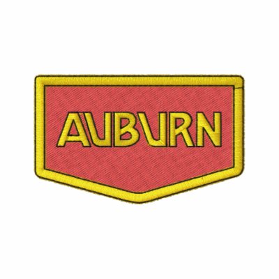 Auburn Logo Shirt Polo by AutoGiftGarage