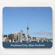 Auckland City, New Zealand by Day Mousemat