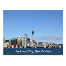 Auckland City, New Zealand by Day Post Cards
