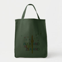 Auckland City New Zealand Tote Bags
