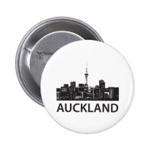Auckland Pinback Buttons