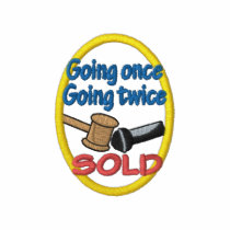 Auctioneer Logo Embroidered Polo Shirt