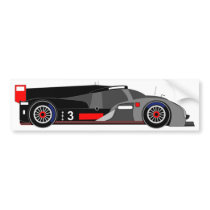 Audi R18 TDI Bumper Sticker