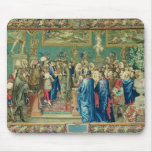 Audience Granted by Louis XIV  to the Count Mousepad