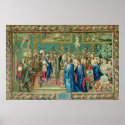 Audience Granted by Louis XIV  to the Count posters