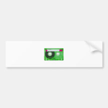 audio compact cassette bumper stickers