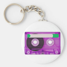 audio compact cassette keychains