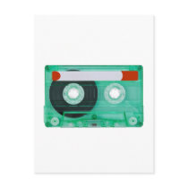 audio compact cassette post cards