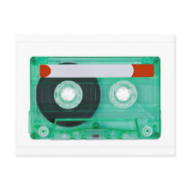 audio compact cassette post card