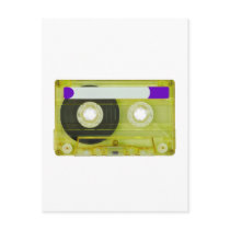 audio compact cassette post card