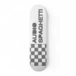 Audio Spaghetti Skateboard Deck. Natural.