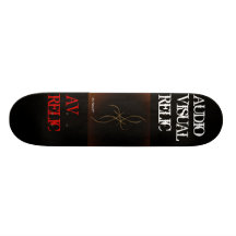 Audio Visual Relic sk8 Skate Deck