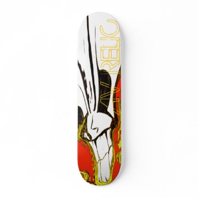 Audio Visual Relic Urban Prototype Custom Skateboard by AVrelic