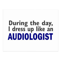 Audiologist During The Day Post Card