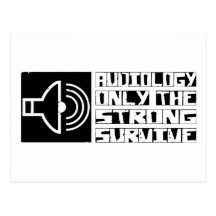 Audiology Survive Postcard