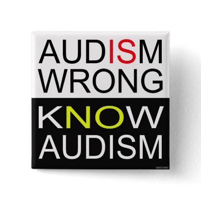 Audism Is Wrong. Button by DavidDeafEnnis