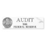 Audit The Fed Bumper Stickers