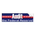 Audit the FED Bumper Sticker bumper stickers