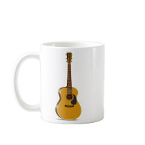 Auditorium Acoustic Guitar Coffee Mug