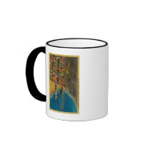 Auditorium, Beach, and Rainbow Pier Coffee Mugs