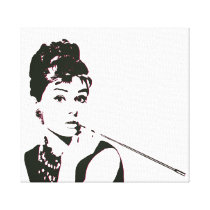 Audrey Canvas Canvas Prints