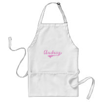 Audrey Classic Style Name Apron