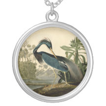 Audubon Louisiana Heron Custom Jewelry