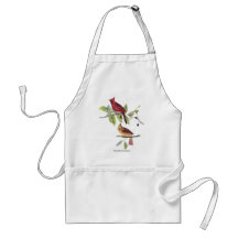 Audubon Northern Cardinal Aprons