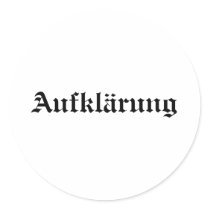 Aufklarung Sticker