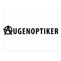 Augenoptiker icon post cards