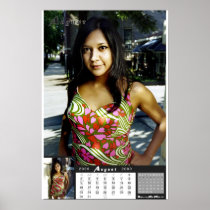 August 2009 Pin-up Poster